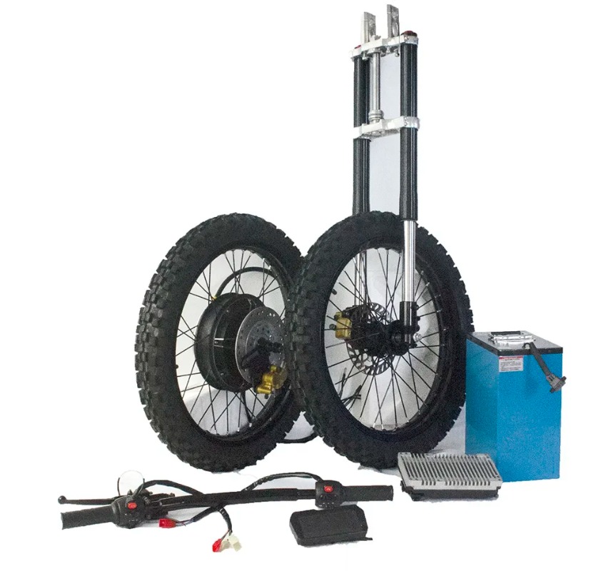 New Electric Conversion Kit 72 - đánh giá và giá 12000W Electric Motorcycle Hub Motor